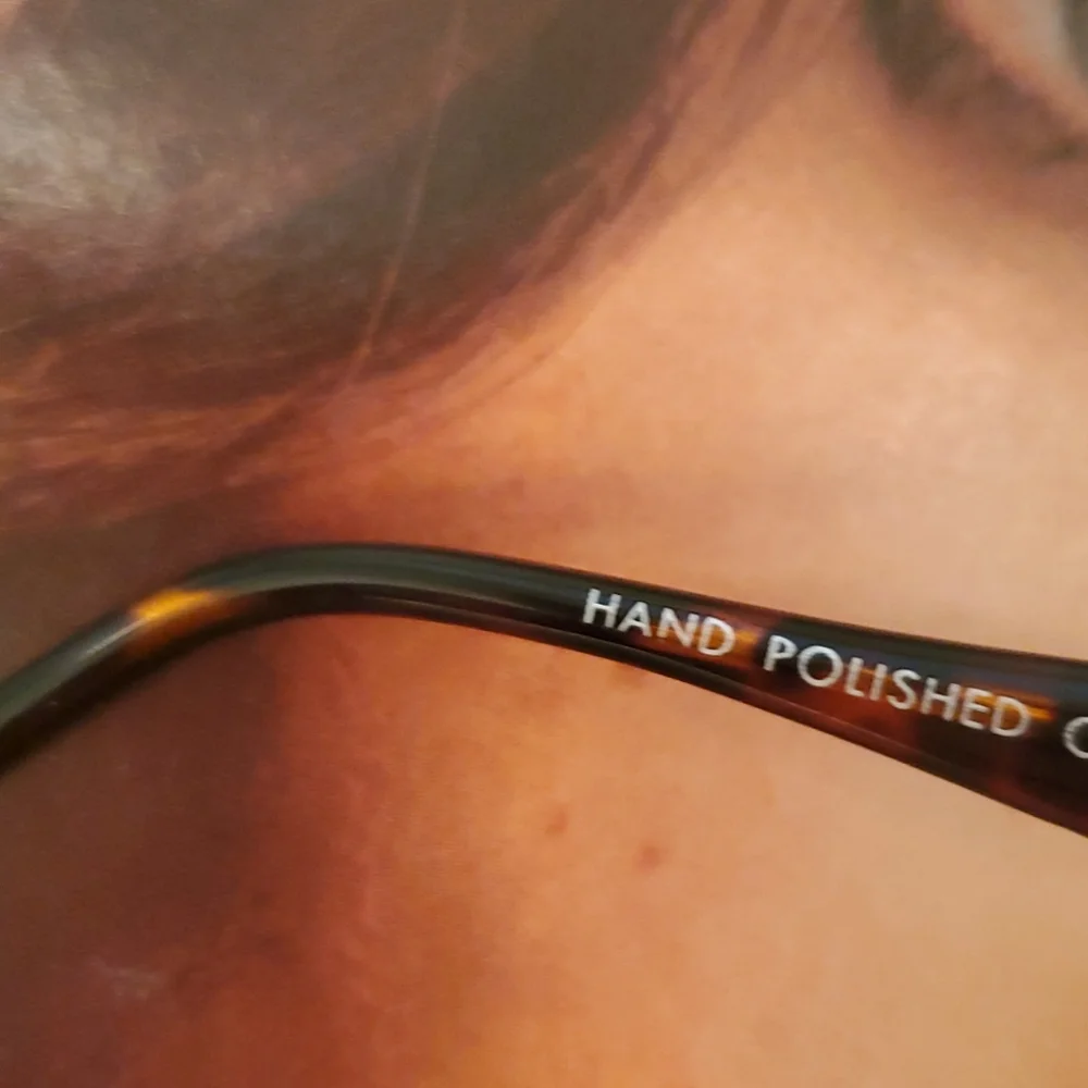 Aviator sunglasses gold and tortoises frame worn one time
